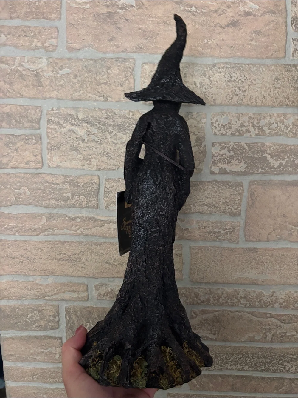 Spooky Night Jack-O'-Lantern Hooded Figure - black